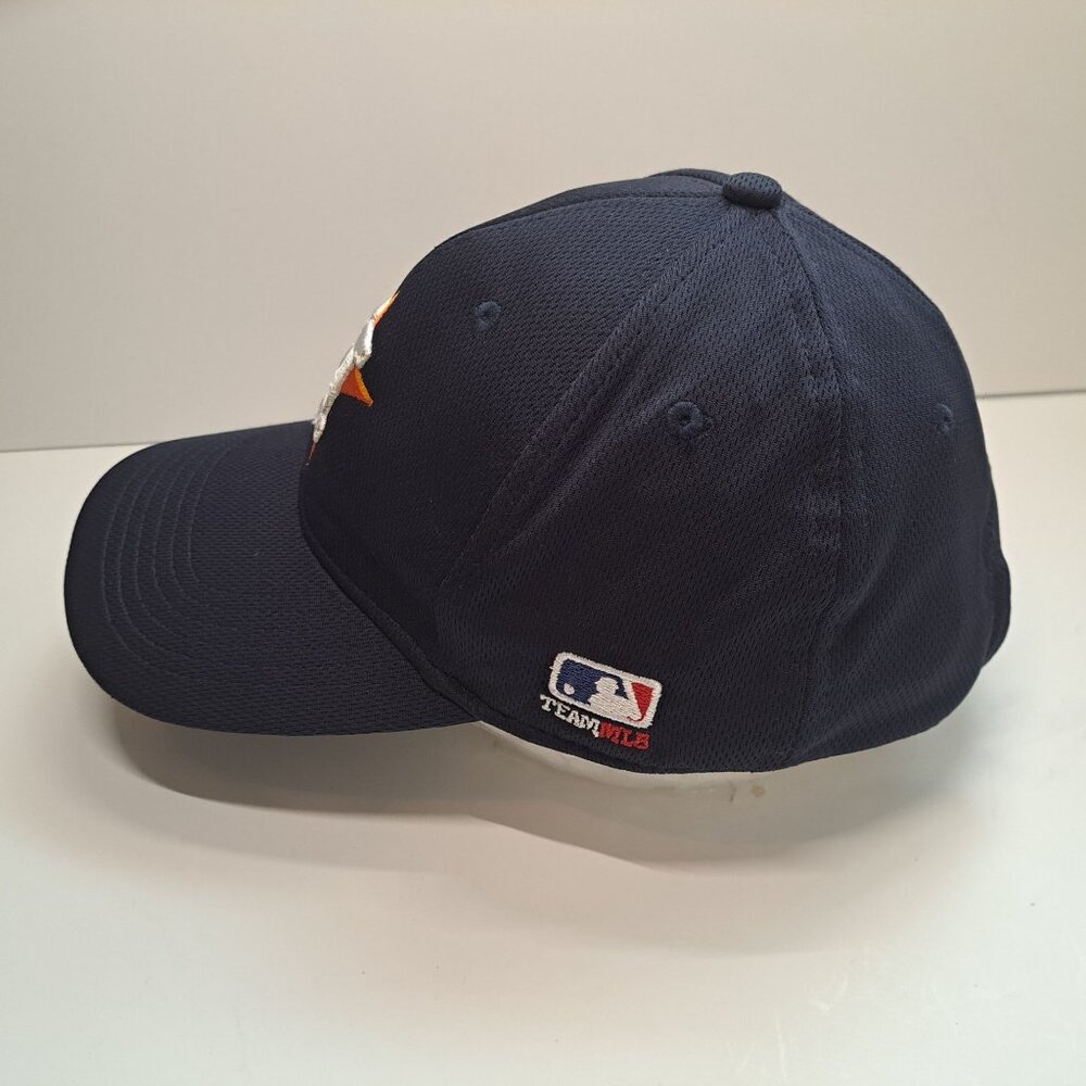 Houston Astros MLB Team Cap Hat Embroidered Logo Adjust Strap OSFM Blue Star - Picture 5 of 11